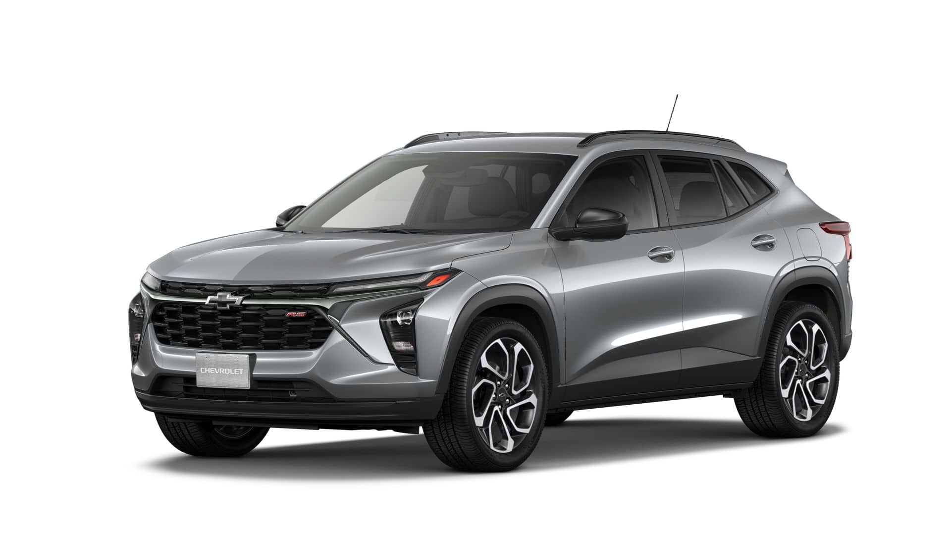 2026 Chevrolet Trax 2RS in Sterling Gray Metallic — front three-quarter view